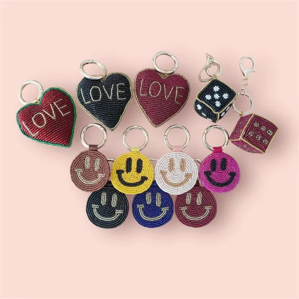 Bag charm dobbelsteen