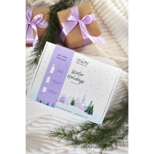 Winter Holidays Kit Diamante Rosa - Il Bucato Di Adele