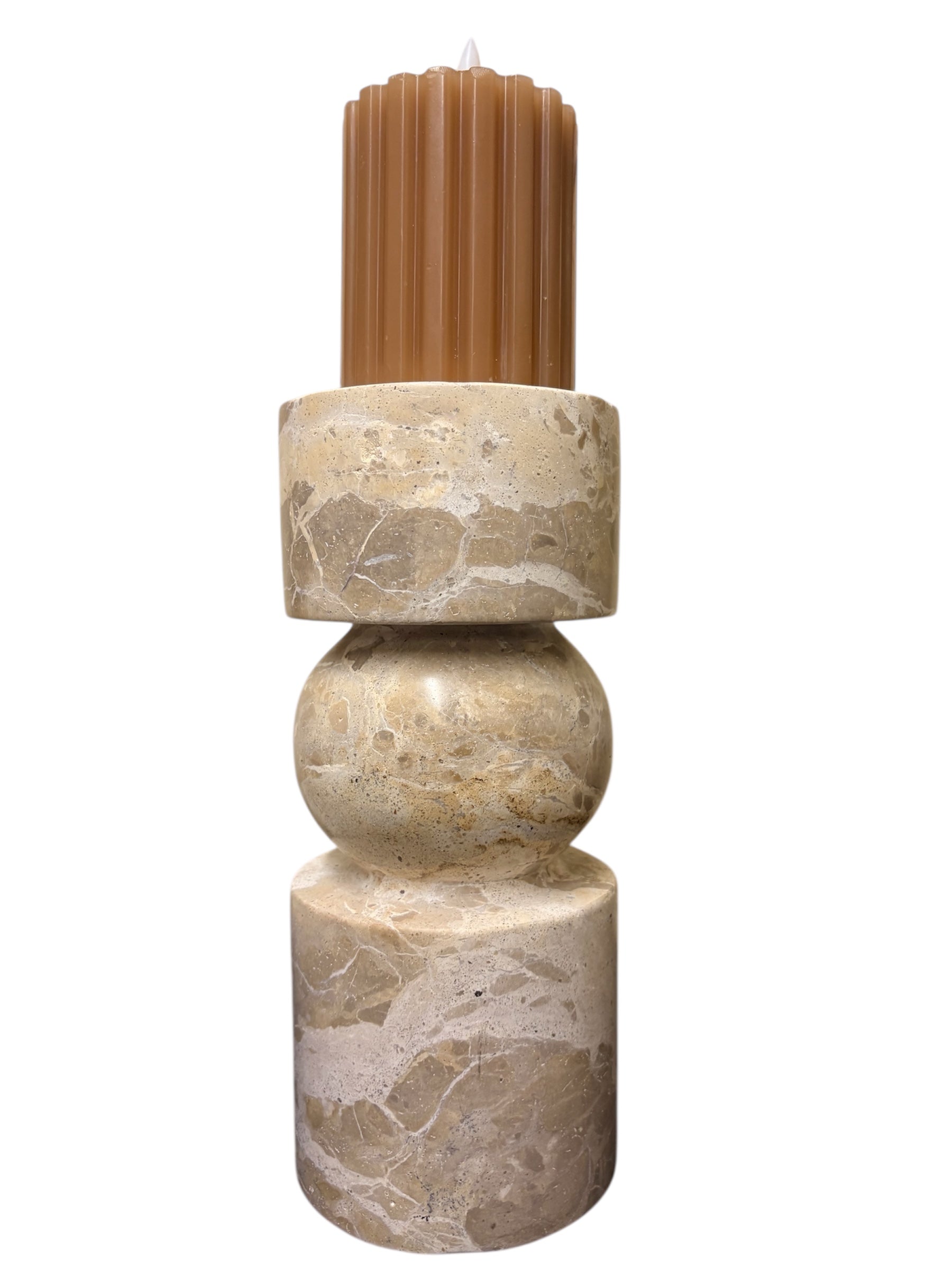 Marmeren kandelaar