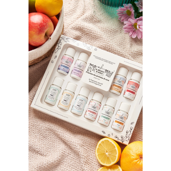 Cadeauset Speciale Geuren 10x20ml - Wasparfum Il Bucato di Adele