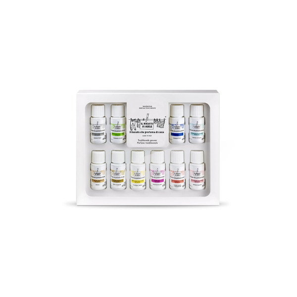 Proefpakket / Cadeauset 10x20ml - Wasparfum Il Bucato Di Adele