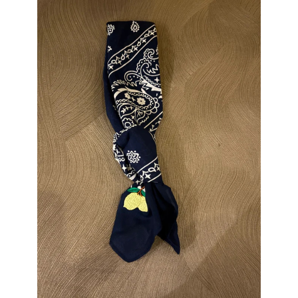 Flora Bandana donkerblauw