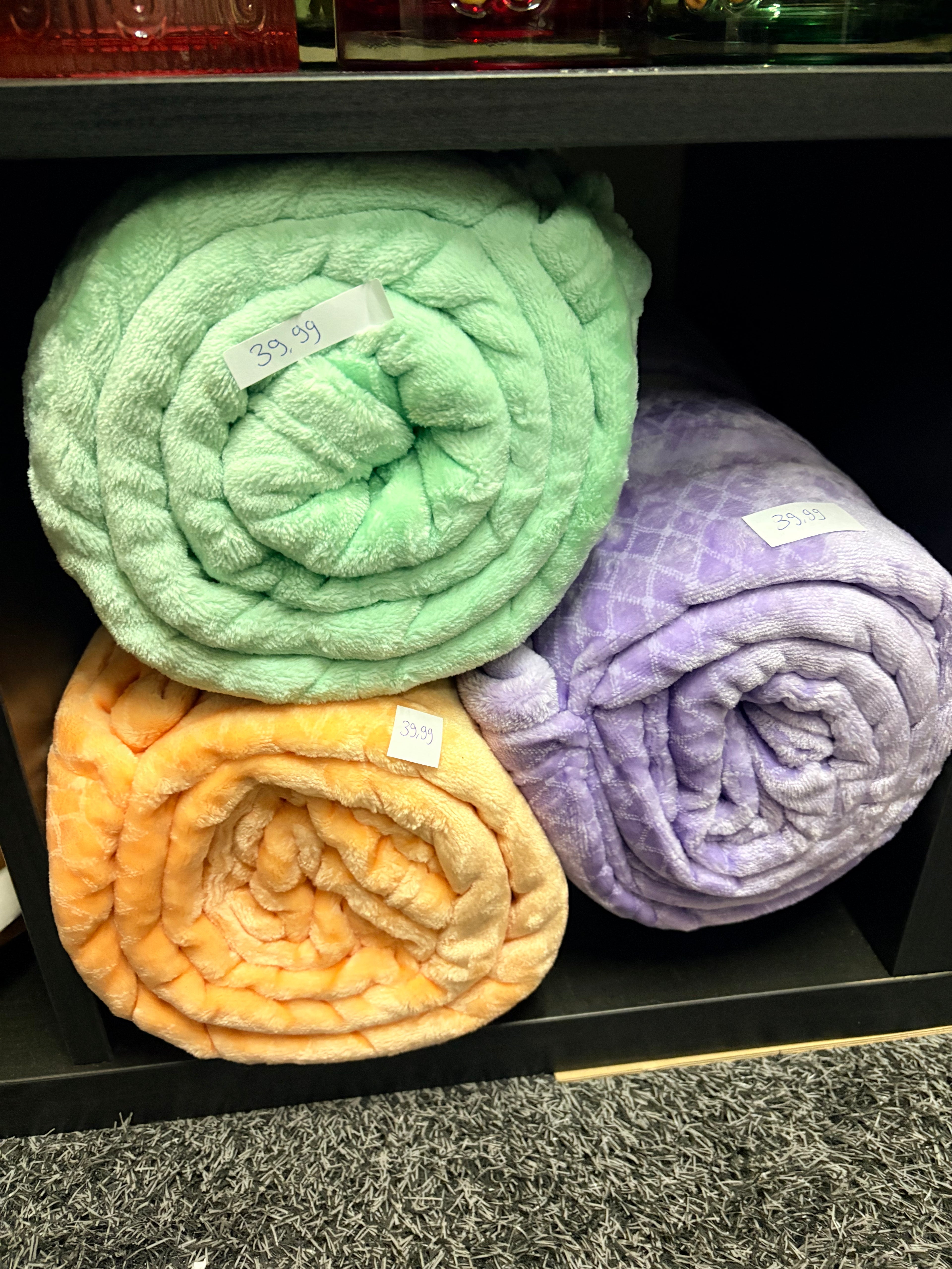 plaids zomer kleurtjes