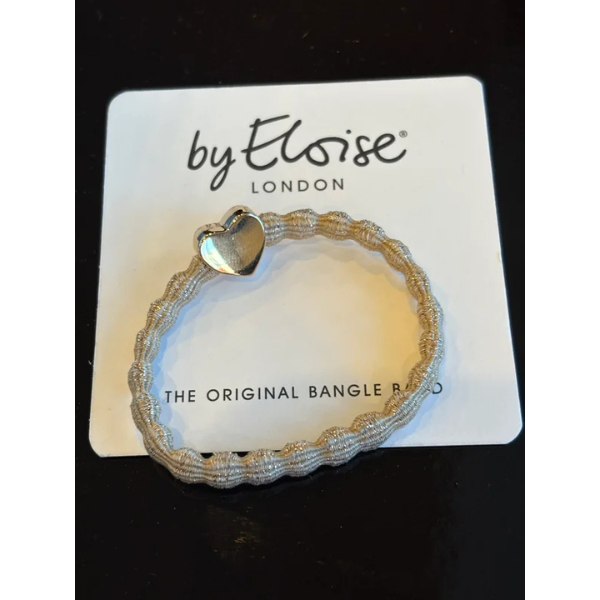 Goud Met Gouden Hartje Elastiek/Armbandje - By Eloise