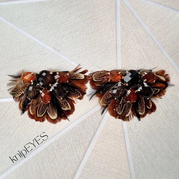 Stylingclips - Feathers ♡ (per paar)