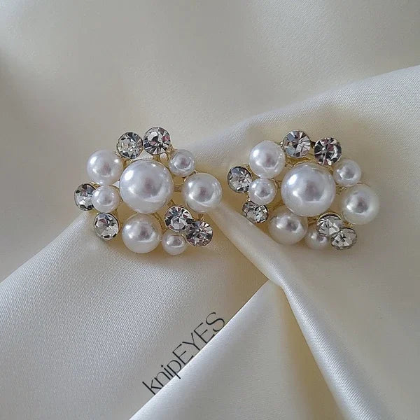 Broches - Shoeclip Parel Diamond (let op: per stuk)