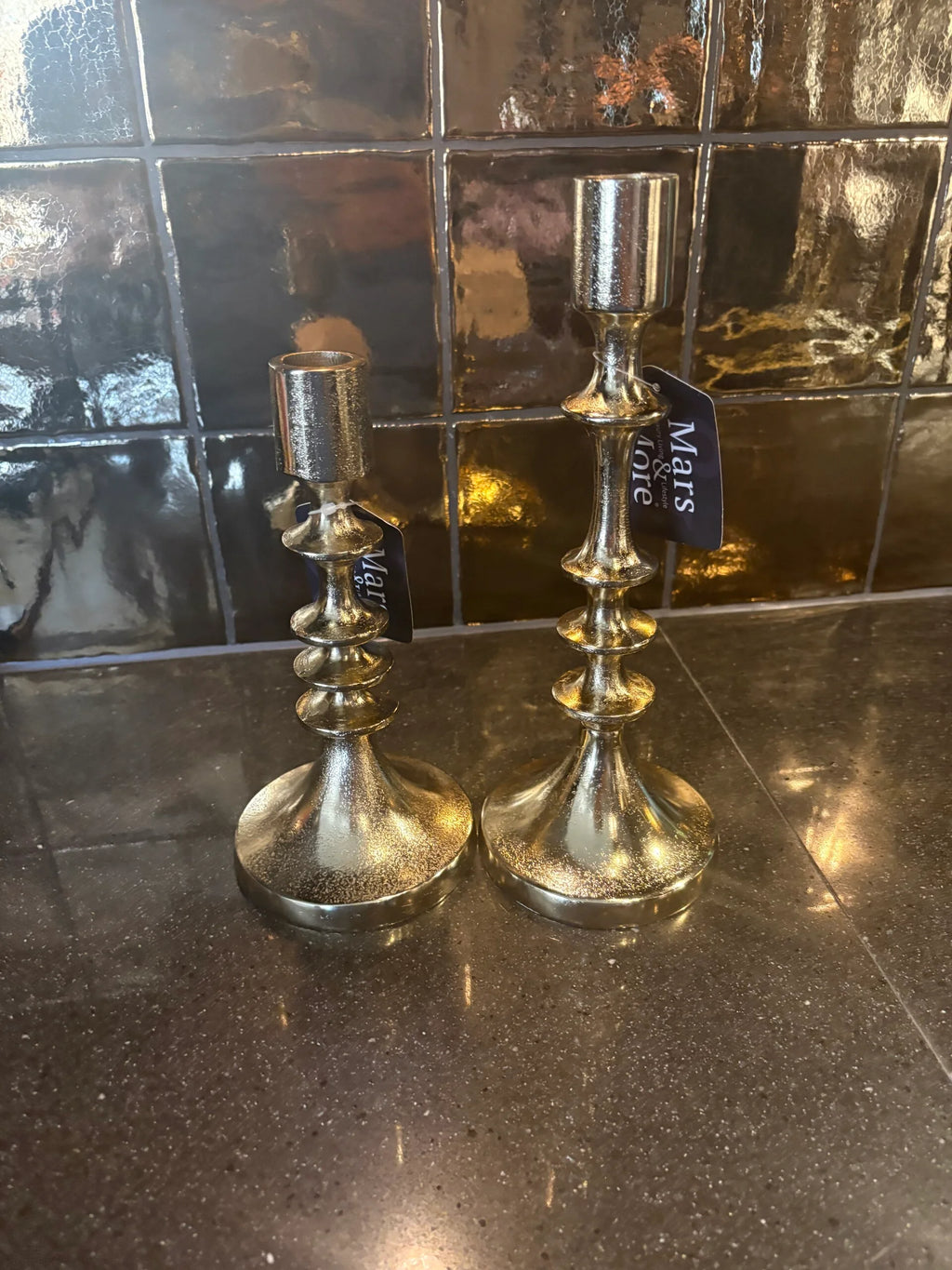 Gouden kandelaar mars & more