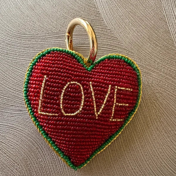 Bagcharms hart kraaltjes