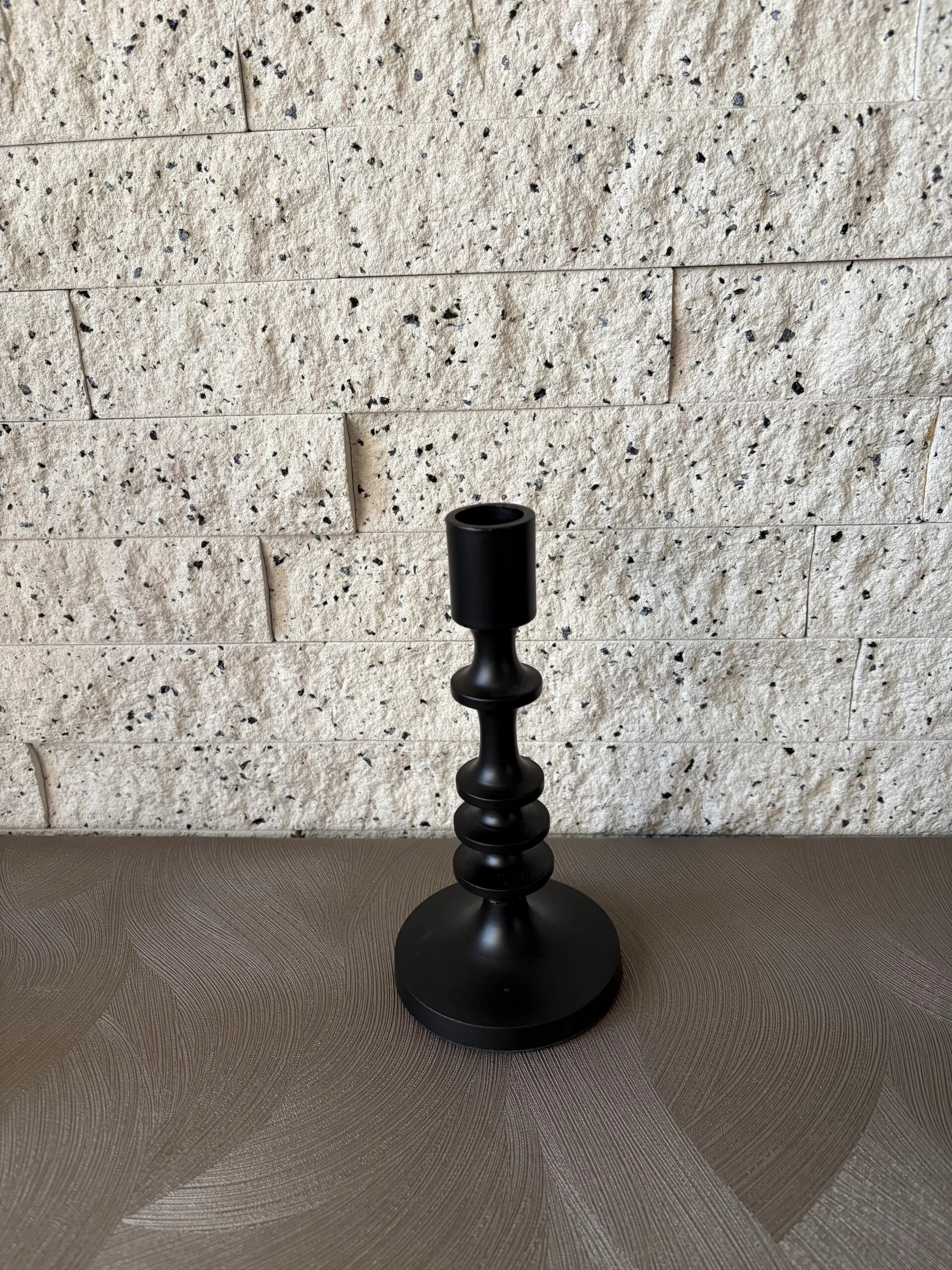 Kandelaar zwart