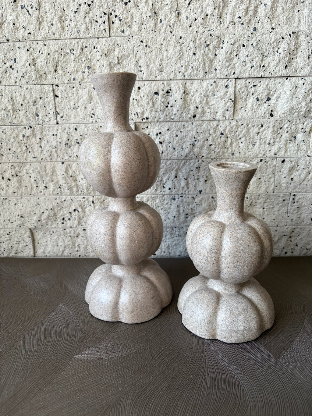 Pompoen kandelaar