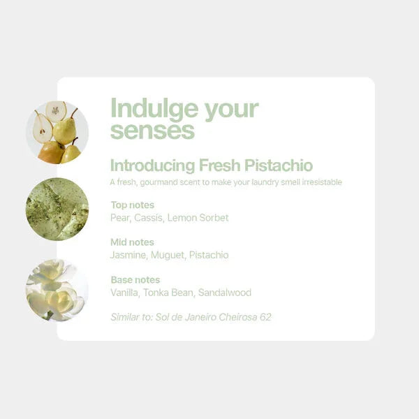 Fresh Pistachio Wasmiddel & Wasverzachter