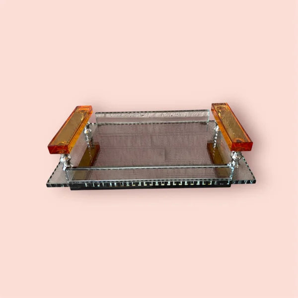 Dienblad glas Colmore