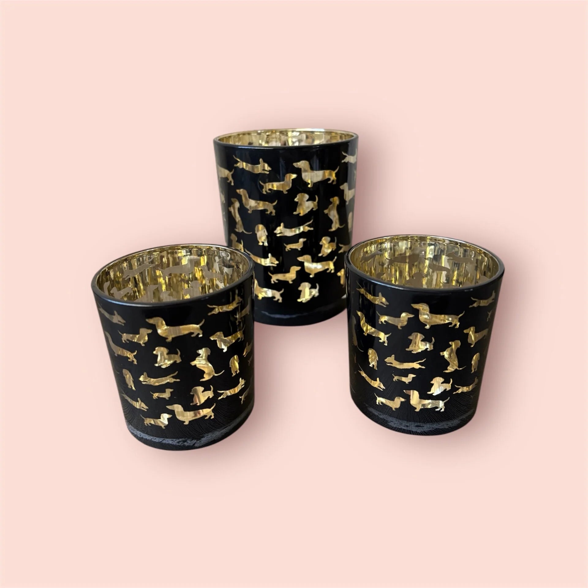 Teckel waxinelichtje houders mars & more