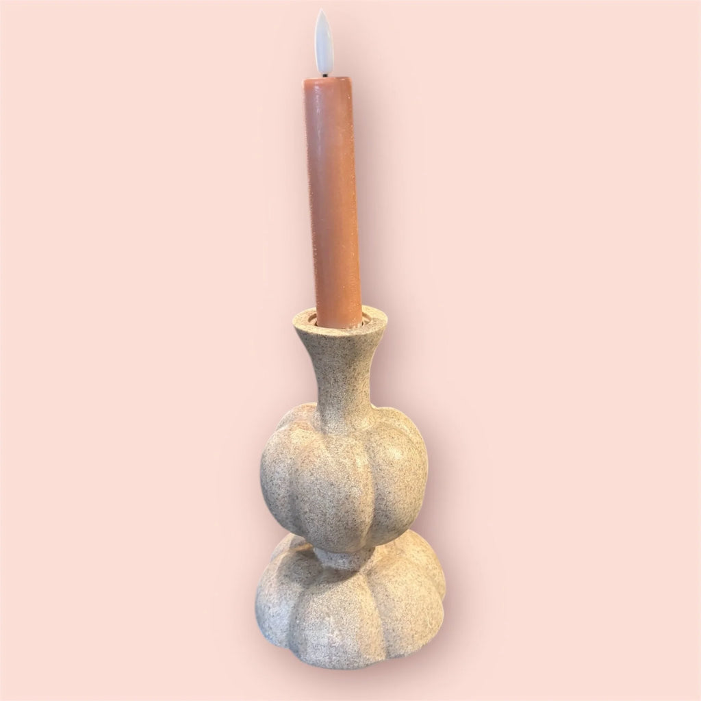 Pompoen kandelaar