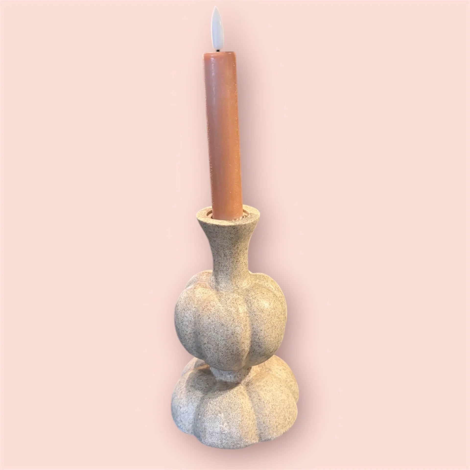 Pompoen kandelaar
